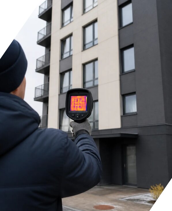 Тепловизионное обследование зданий в Ахтубинске от 5178 р. | ЭкспертизаРоссия